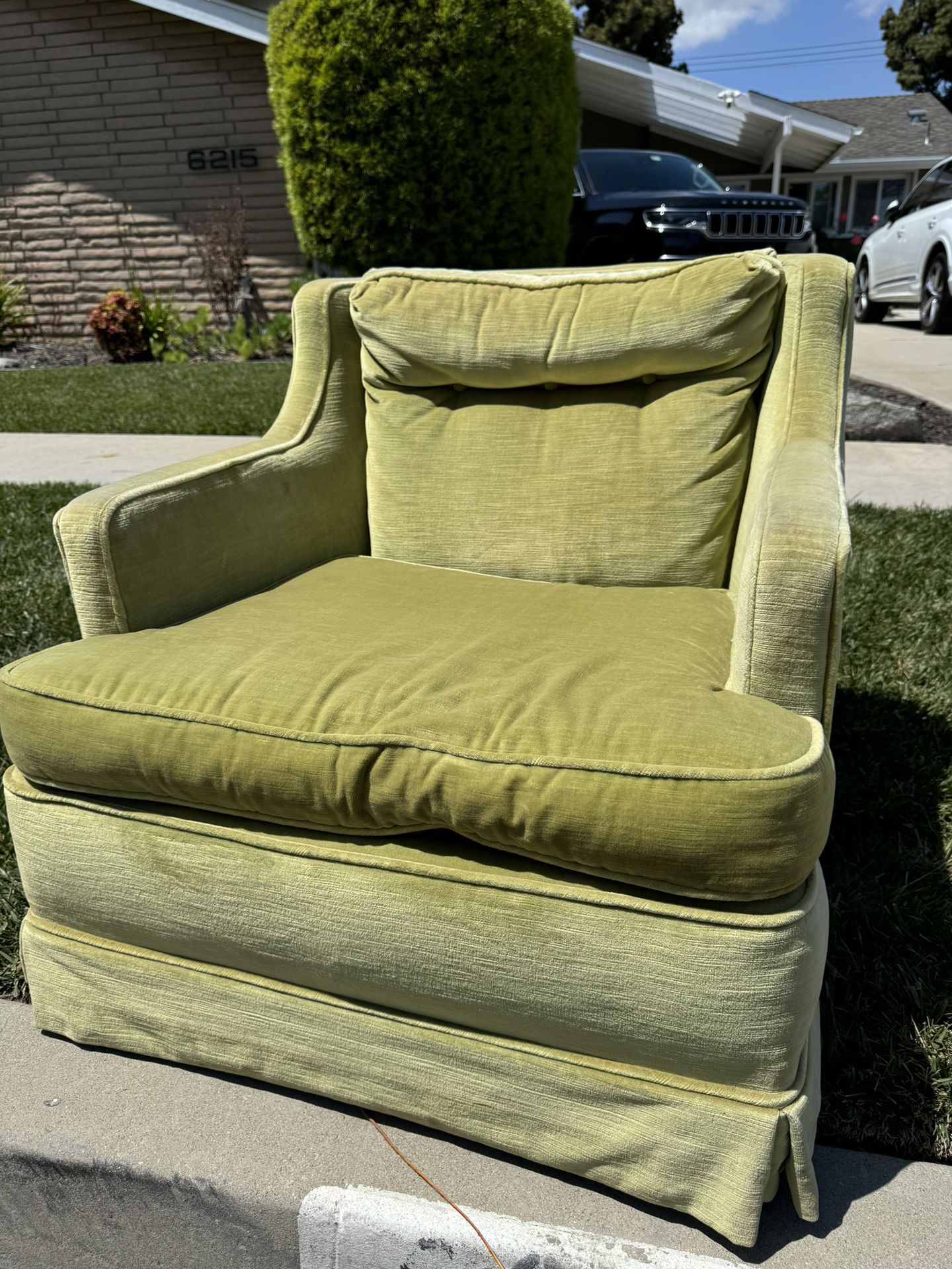 FREE Used Green Armchair