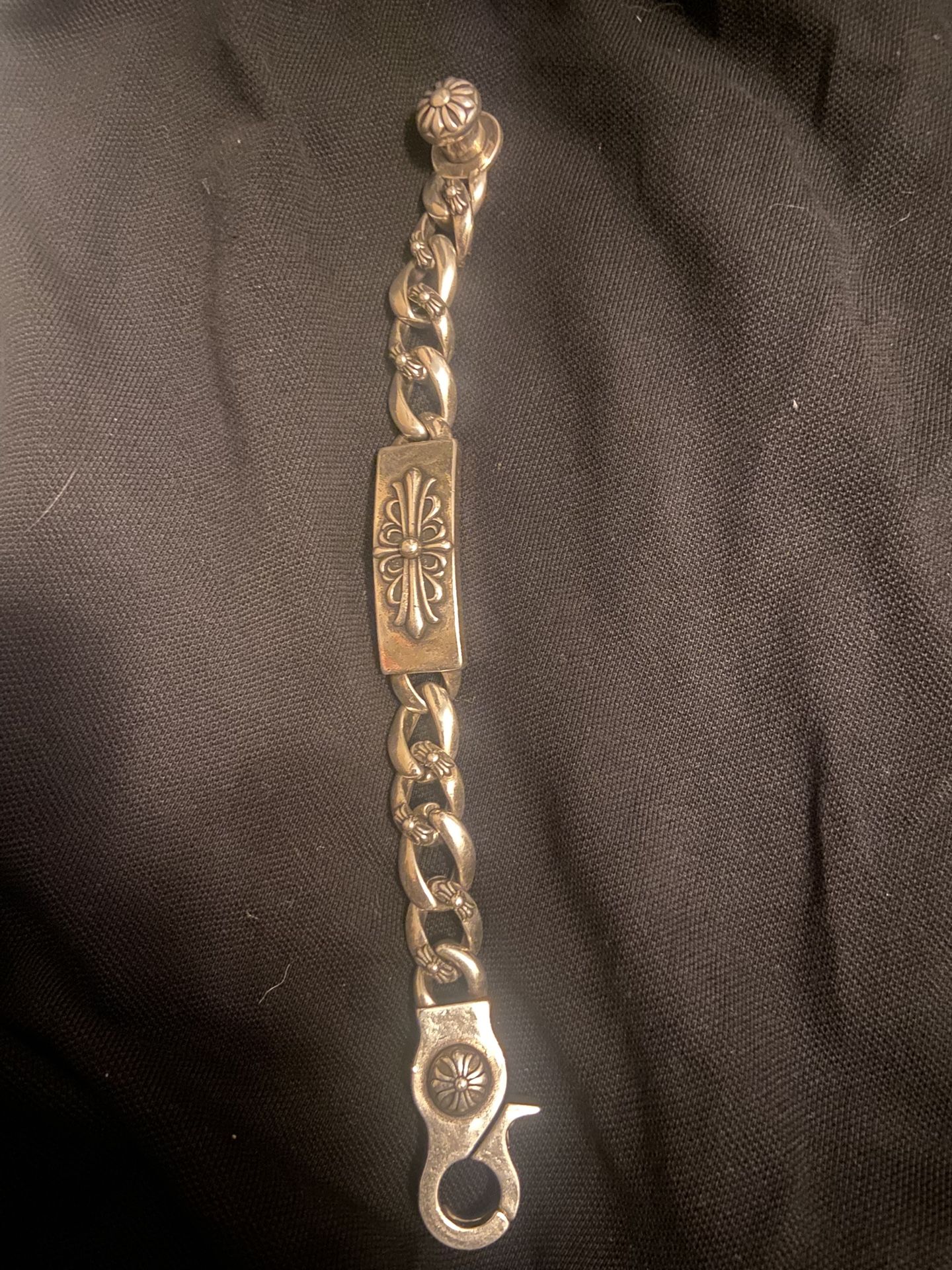 Men’s Chrome Heart Bracelet 