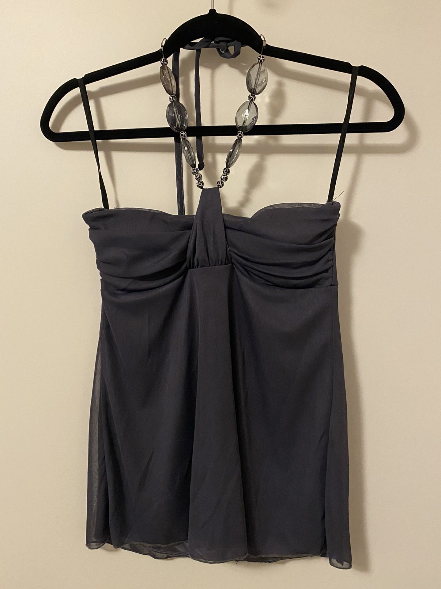 Size S Beaded Halter Top
