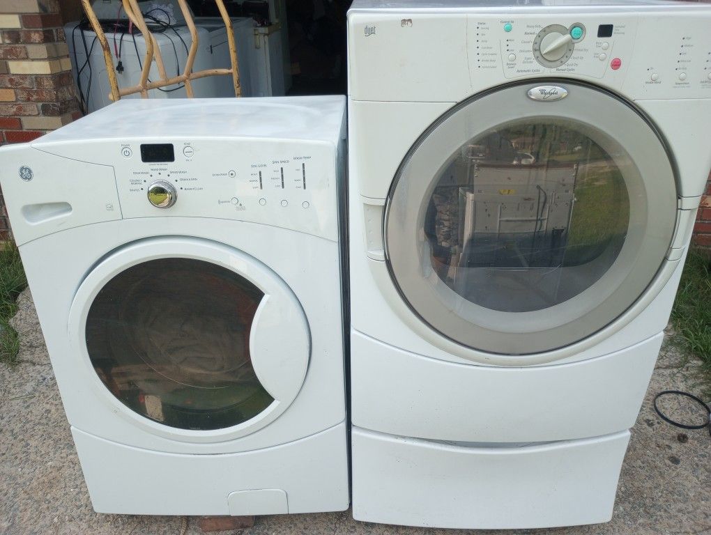 GE Washer Kenmore Dryer