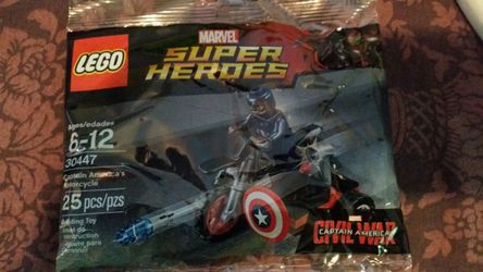 Lego marvel captain America motorcycle