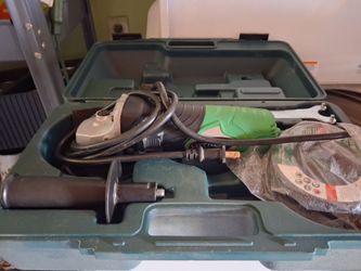 Hitachi Angle Grinder with hard case