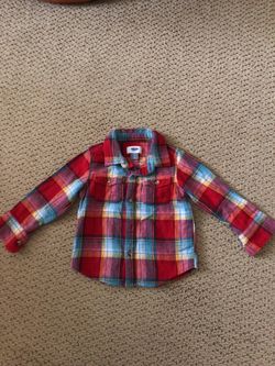 ON Plaid Flannel for Toddler Boy - Size 2T