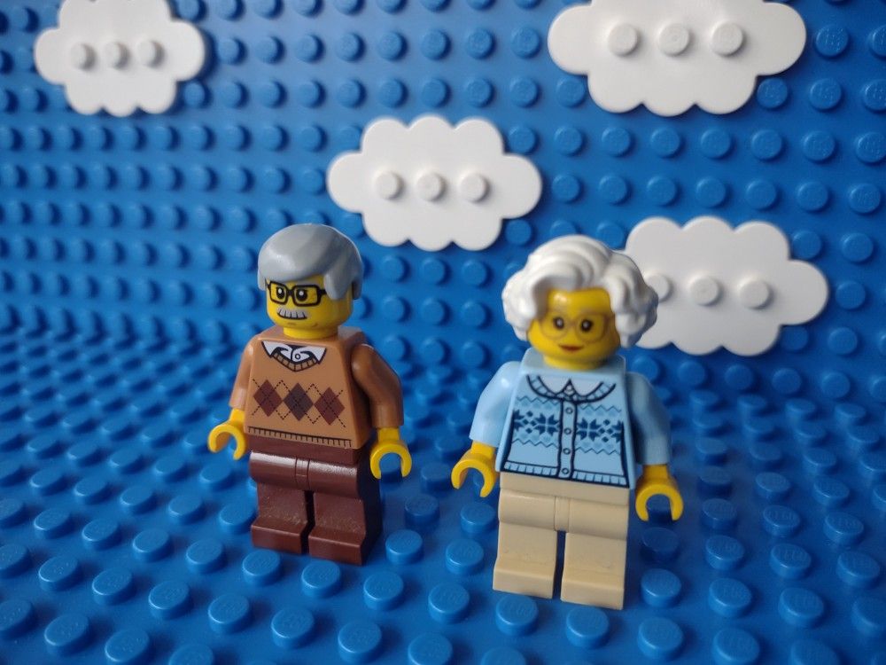 Lego Grandma And Grandpa Set