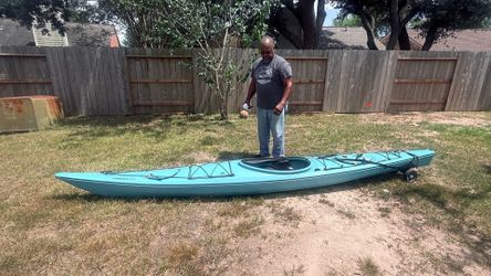 Necky Looksha IV 17' Touring Sea Kayak w/ Transport Cart Hatches Local Pickup