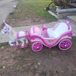 Disney Princess Ride On Carriage 
