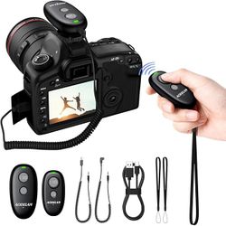 Wireless USB-C Rechargeable Camera Remote Shutter Release Compatible with Sony Alpha