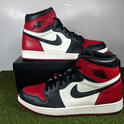 Nike Air Jordan 1 Retro High OG Bred Toe 2018 WORN ONCE 555088-610 Men’s Size 12
