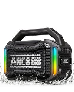 ANCOON Speakers Bluetooth Wireless: 80W(Peak) Loud Speaker with Bass