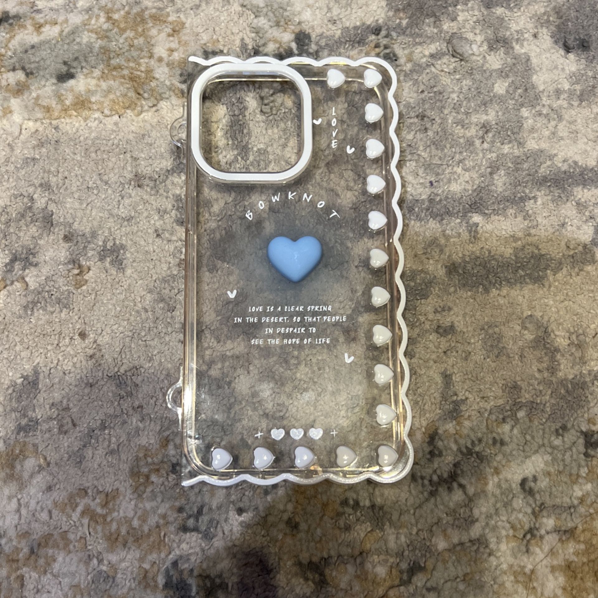 Blue And White Phone Case