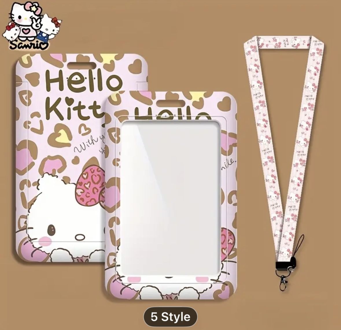 Hello Kitty Leopard Lanyard!