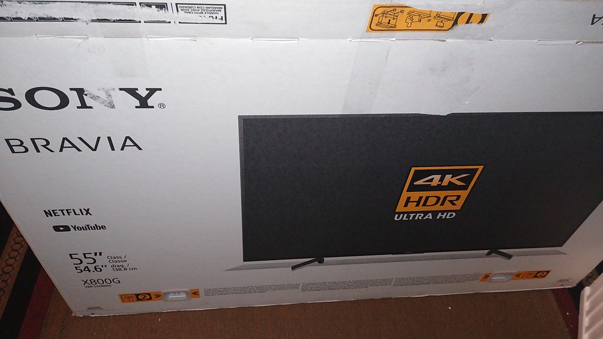TV SONY 55" XBR55X800G
