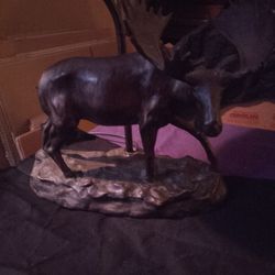 Moose Lamp