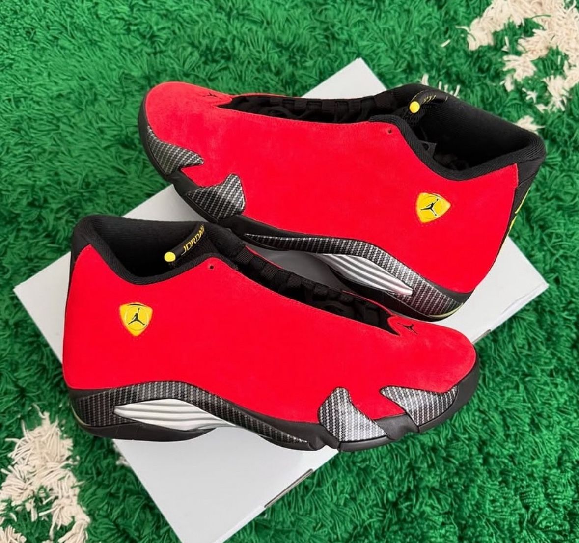 Size 10.5 & 11 - Jordan 14 Ferrari