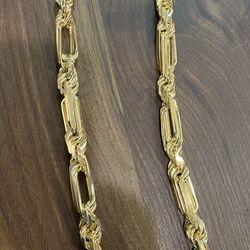 IslandLinc- Special Order 15mm Seamless Milano 14k Overlay