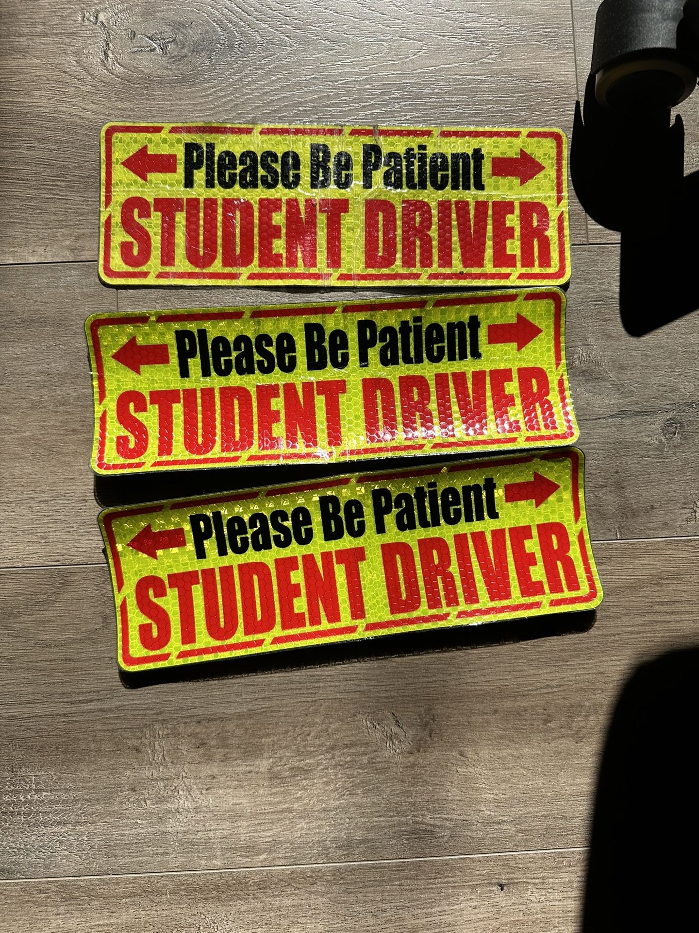 Student Driver Stickers