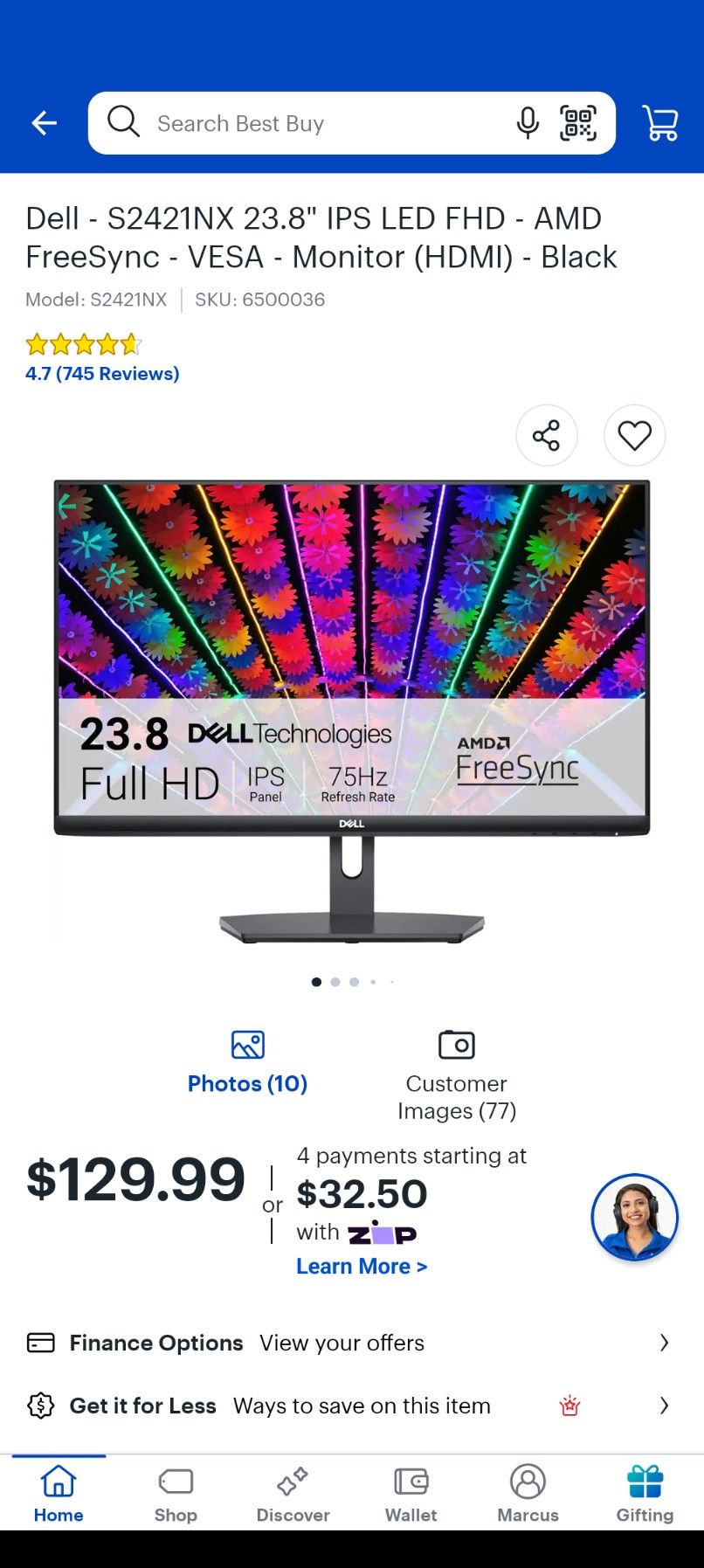 Dell Monitor 24in