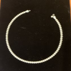 Pearl Choker Style Necklace
