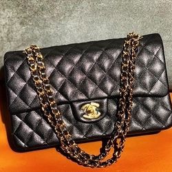 Chanel - Black Caviar Gold Hardware Classic 