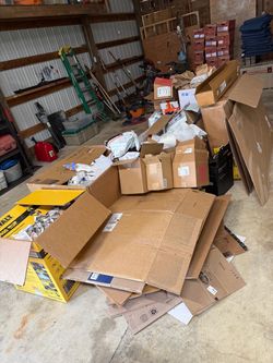 Boxes and packing materials
