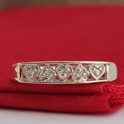 ❤️10k Size 7 Precious Solid Yellow Gold Genuine Diamonds “MOM” Ring!/ Anillo de Oro “MOM” con Diamantes Genuinos! 👌🎁Post Tags: 10k 14k