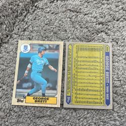 George Brett Royals Baseball Card