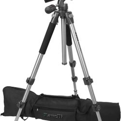 Ravelli APGL3 Professional 66" Three Axis Head Camera Video Photo Tripod with Quick Release Plate and Carry Bag