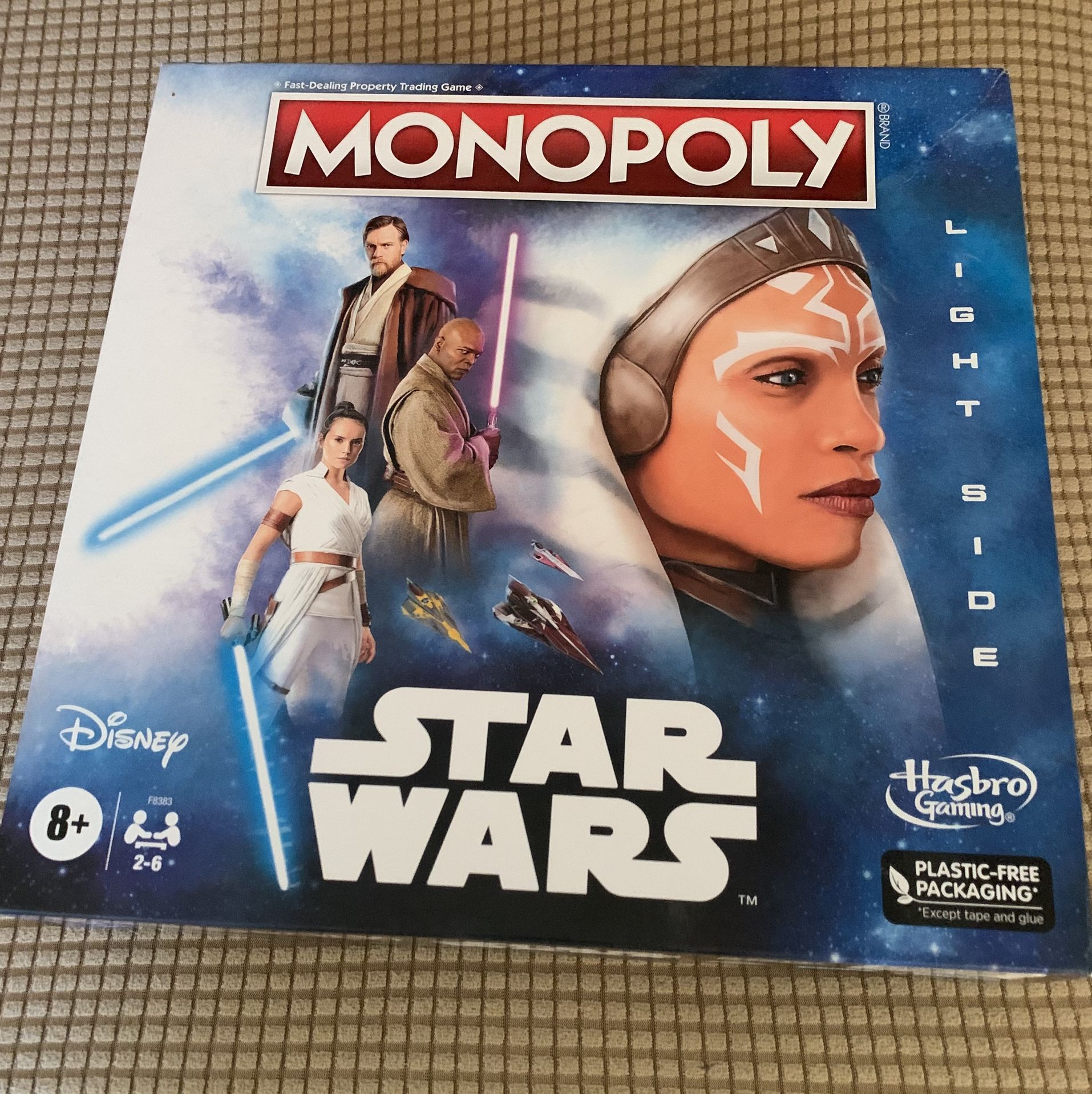 Star Wars Monopoly Light side Board Game New 