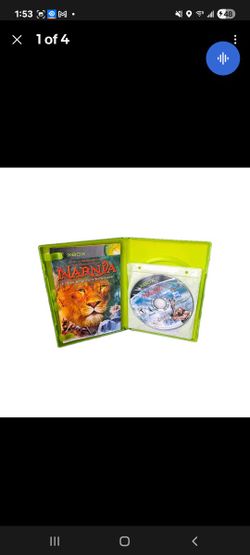 Chronicles of Narnia The Lion, the Witch, and the Wardrobe (Xbox, 2005) Complete