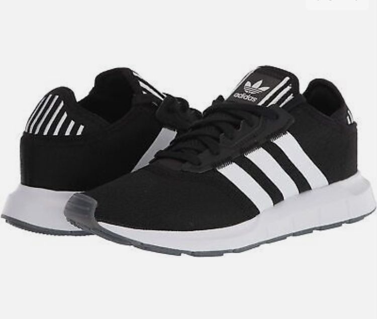  NWTs Adidas Swift Run X  Black & White Women’s Sneakers Size 7.5