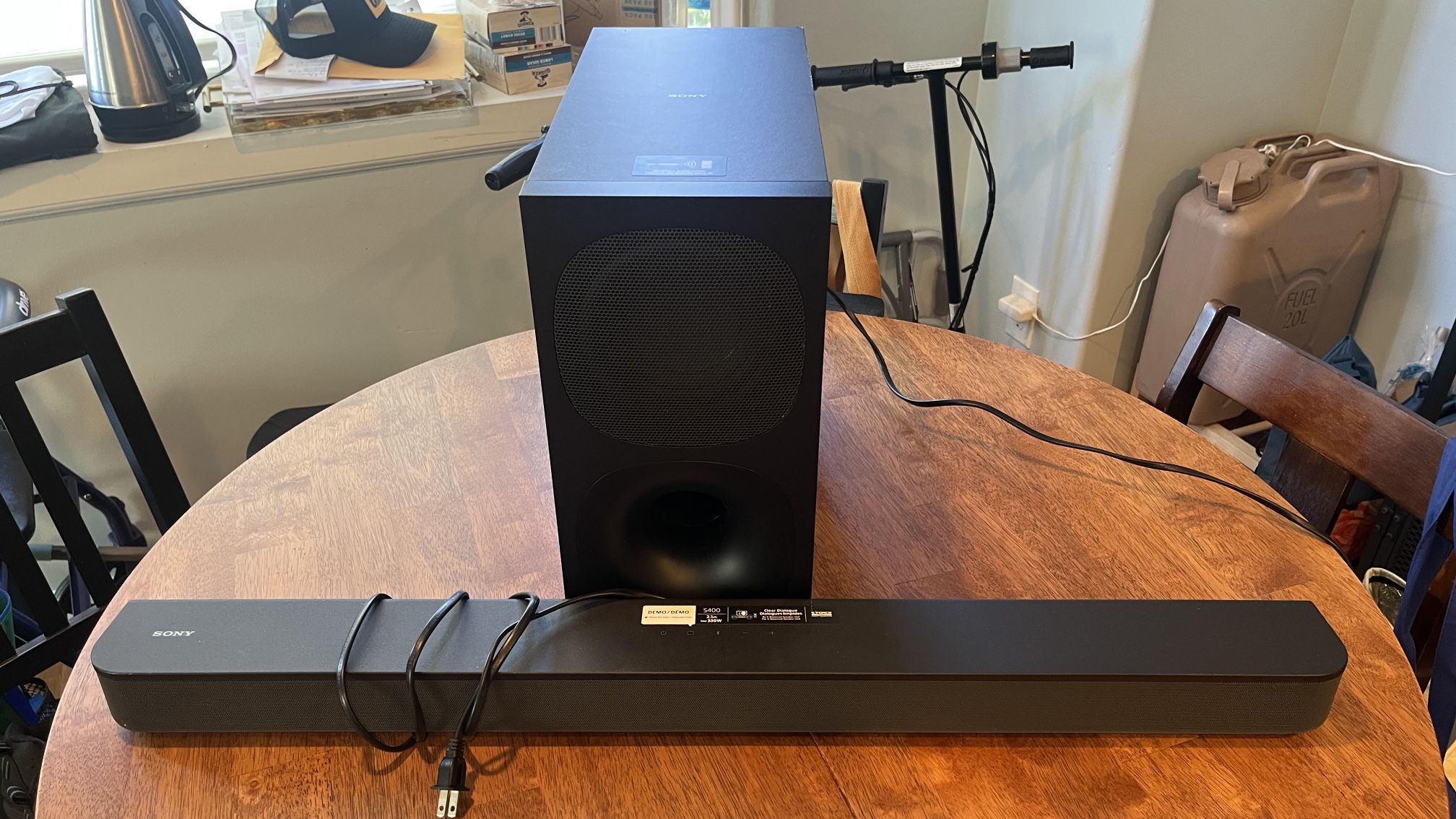suond bar Sony with subwoofer