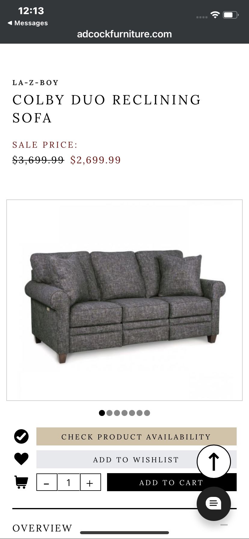 Lazy Boy Sofa  Recliner And 2  Recliners Set