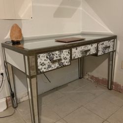 Mirrored Desk - Delivery Available 