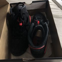 Black Infrared Jordans