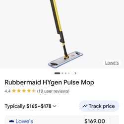 Rubbermaid Hygen Flat mop   Janitorial. 
