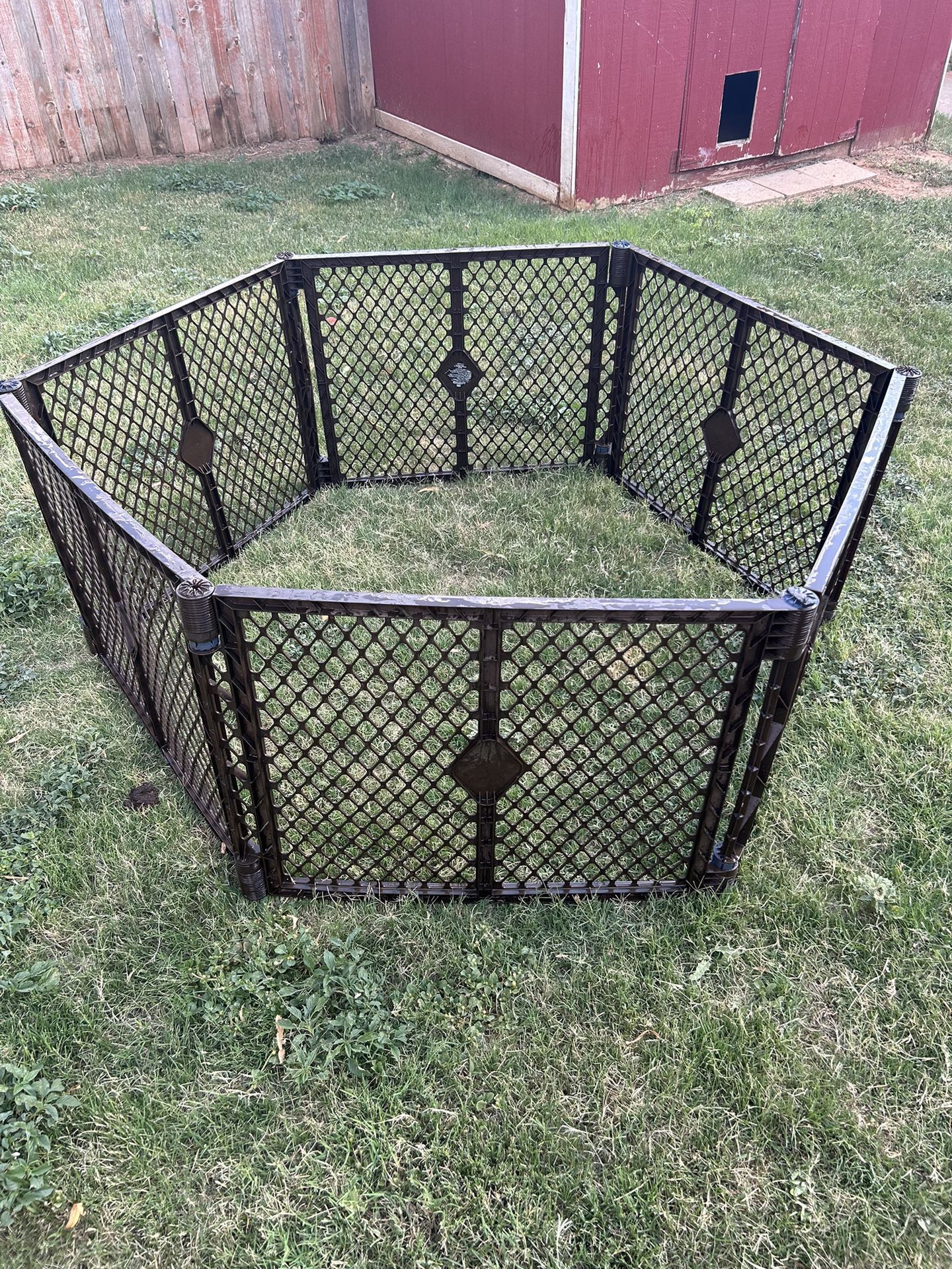 Dogs Gate Or Toddlers Play Pen