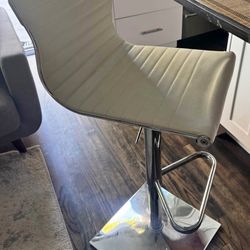  Barber Chair Or White bar/counter stool. 
