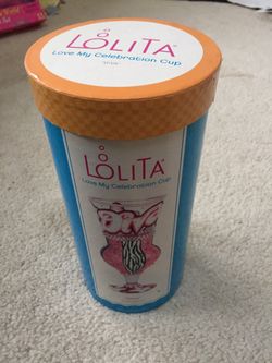 Lolita Hand Painted glass