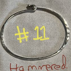 James Avery Hammered Hook Bracelet