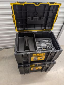 DeWALT ToughSystem 2.0 Rolling box and the Large Tool Box w/ 226 pcs tool set (Firm price)
