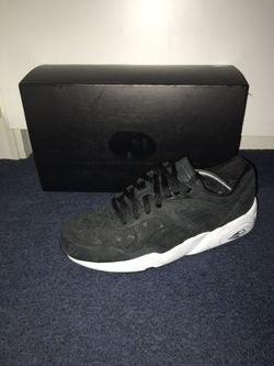 Puma R698 + X BAPE Black Men's Athletic Running Shoes