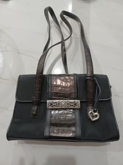 *Like New* Brighton vintage black/brown medium sized purse