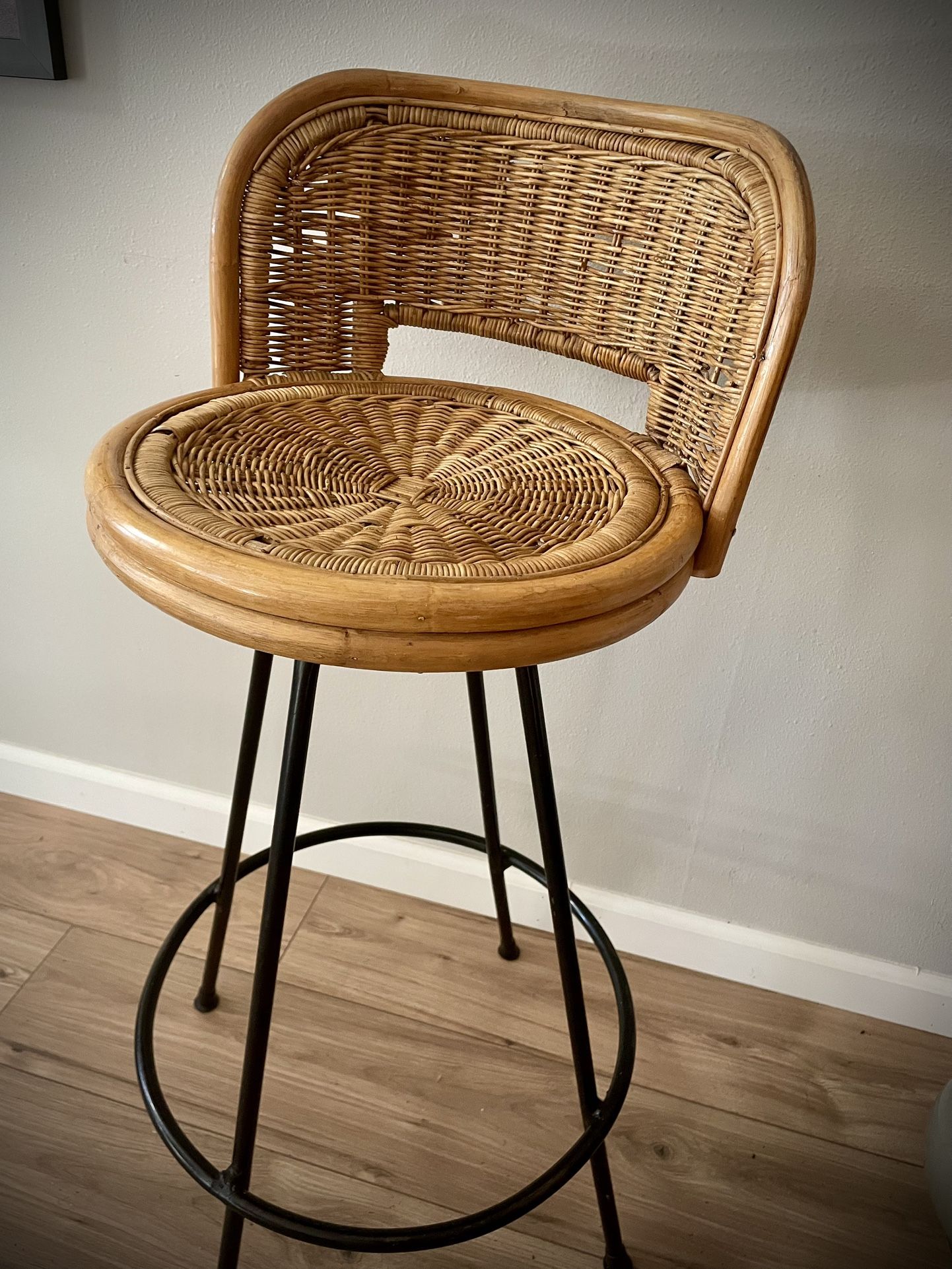 Wicker Bar Stools 2x$30