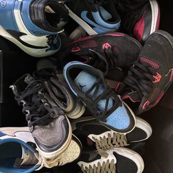 Work/gym Clothes and shoes Nike/jordans/vans