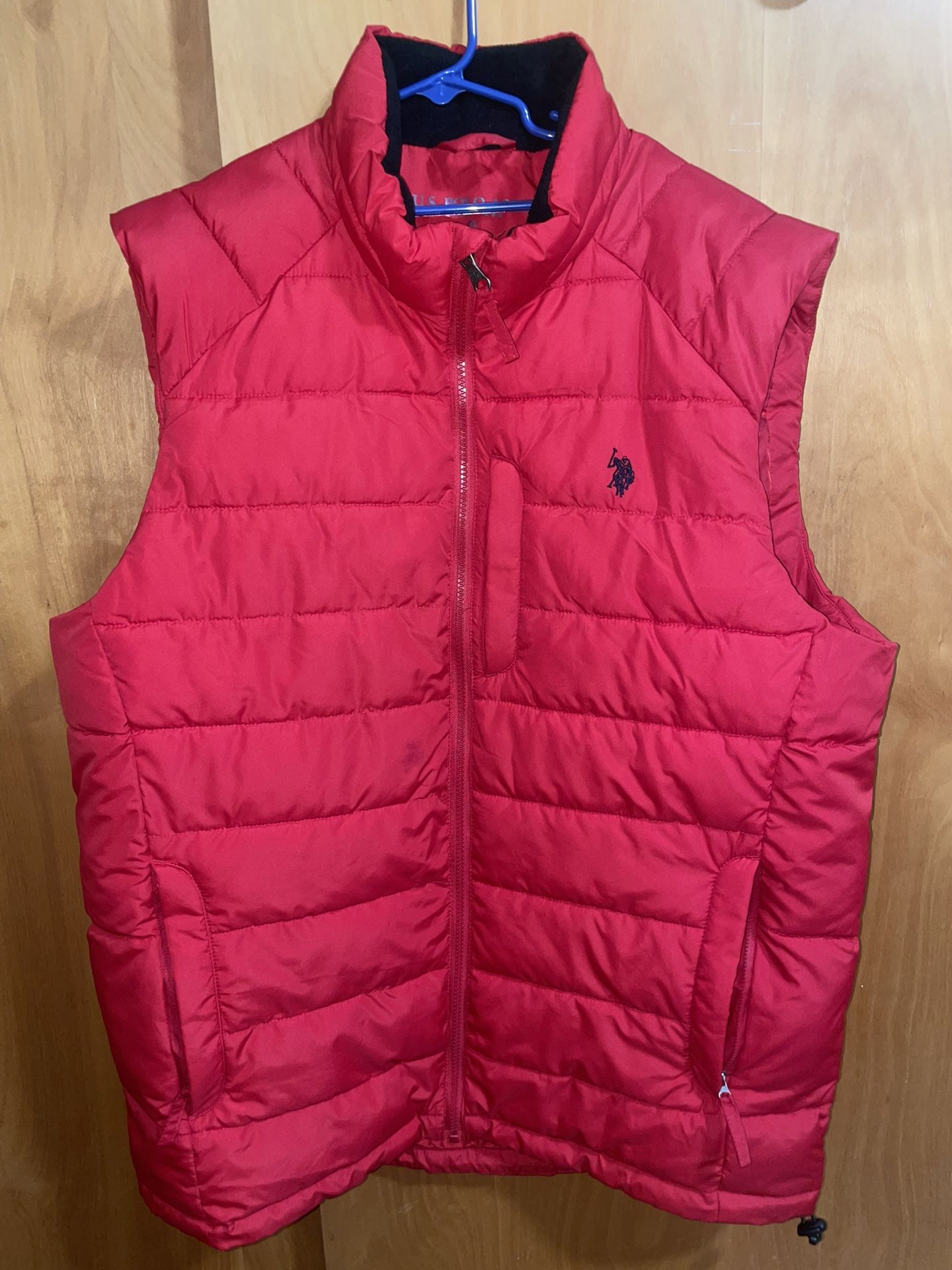 New Large Polo Puffer Vest