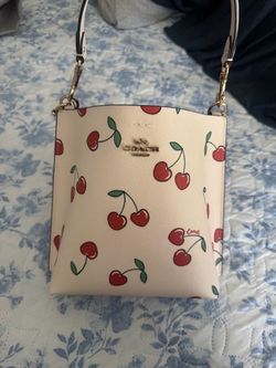 Coach cherry purse NEW