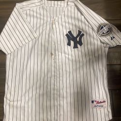 New York Yankees CC Sabathia white baseball jersey