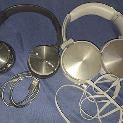 2 Sets Of SONY headphones