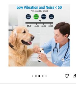 Electric Pet Nail Grinder Low Noise
