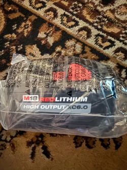 Milwaukee battery 6.0 high output
